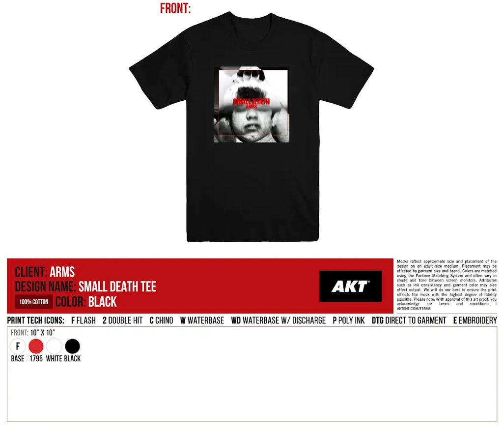"SMALL DEATH" Short Sleeve T-Shirt PRE-ORDER