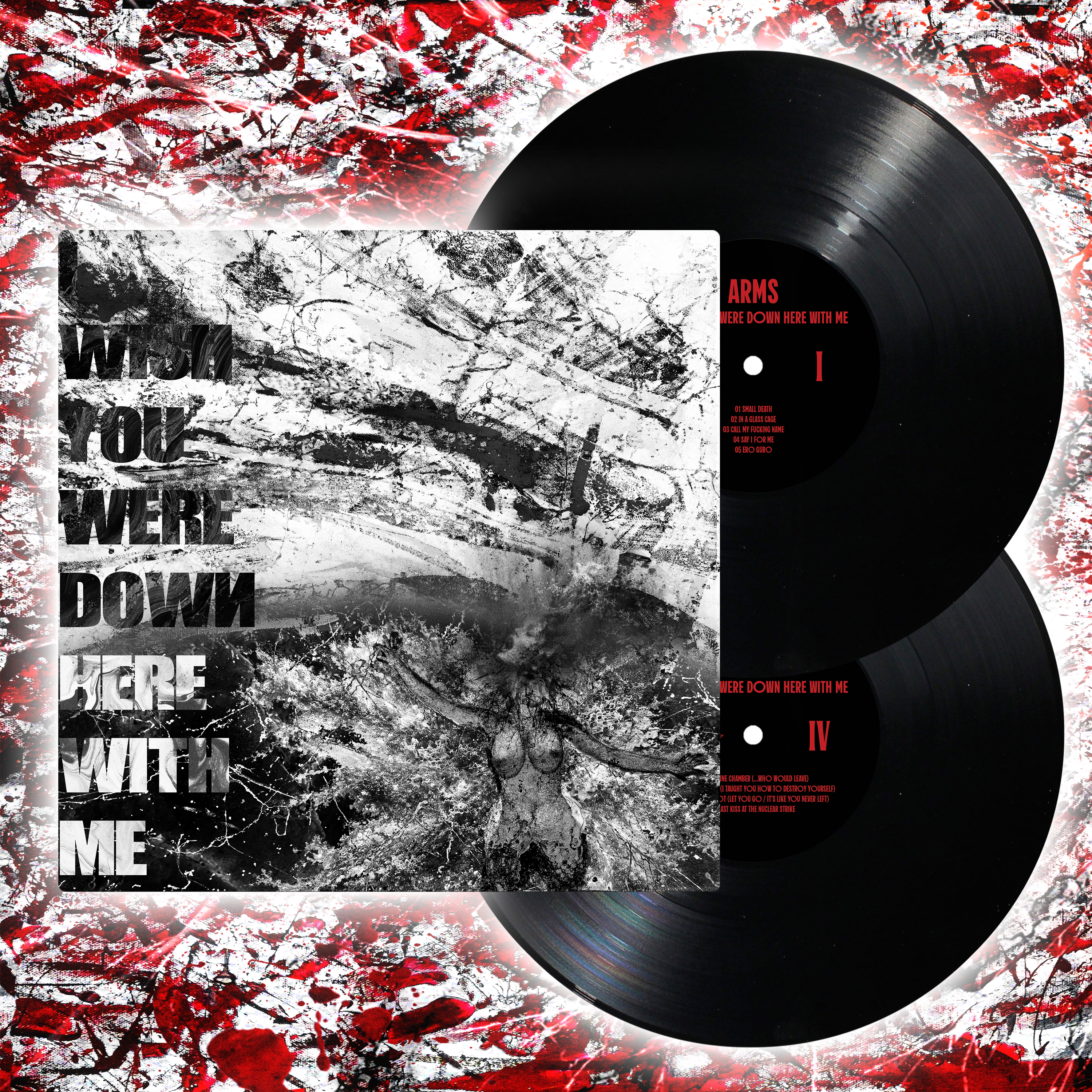 "I WISH YOU WERE DOWN HERE WITH ME" Gatefold Double LP PRE-ORDER